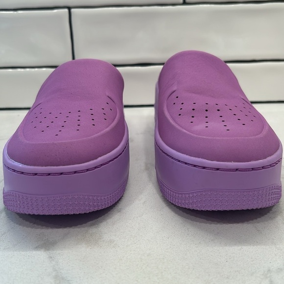 Nike Air Force 1 Lover XX Slip-On Mule Sneaker Fuchsia - Women's Size 8.5 - NEW - Picture 5 of 16